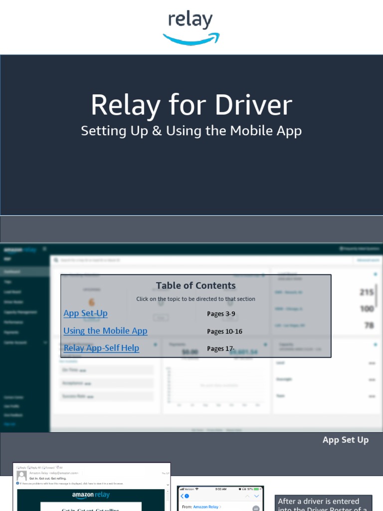Relay Driver Guide | PDF | Mobile App | Google Play