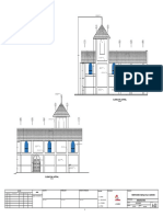 Elevacion Lateral: Notas Ubicación: Proyecto: Propietario: Ejecutor: Formulador: Revisión Y Aprobación: Revisión Notas