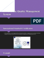 Drives To The Quality Management System