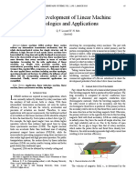 Recent Development of Linear Machine Topologies and Applications - Lu