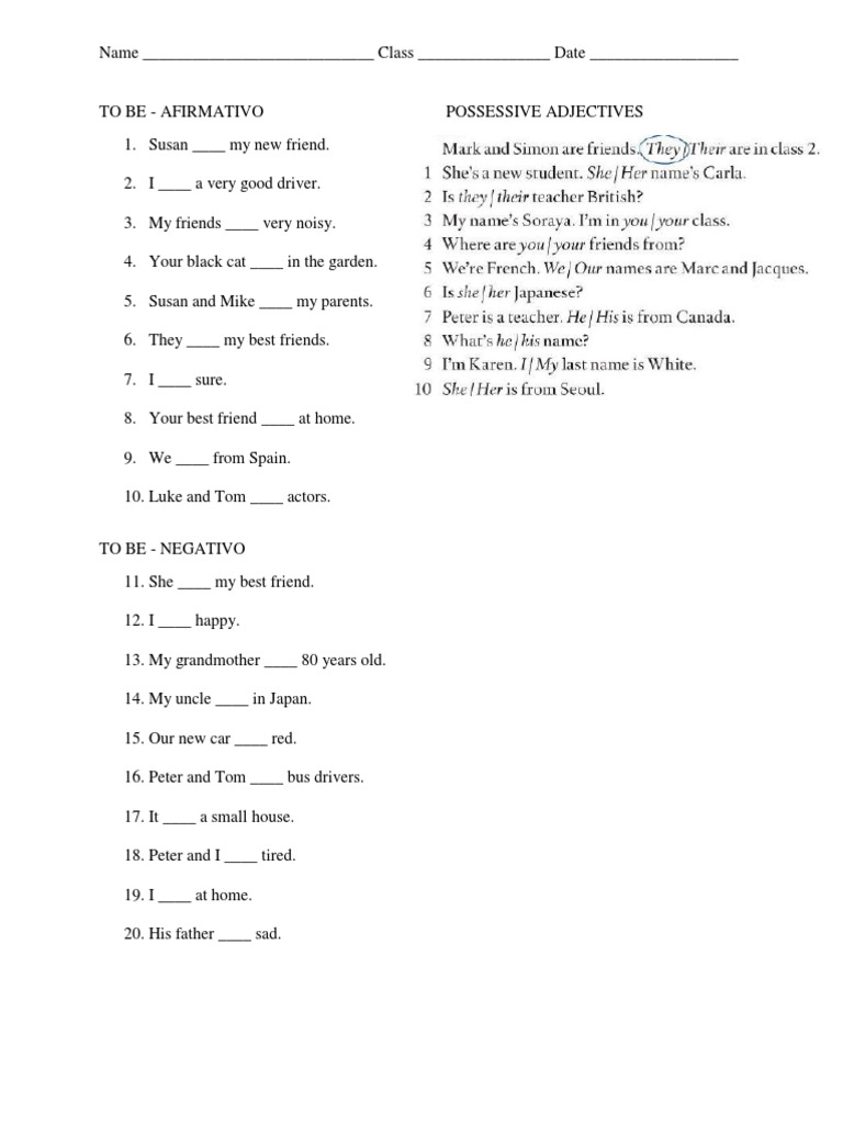 Examen 1er Bimestre Inglés 4to Secundaria PDF