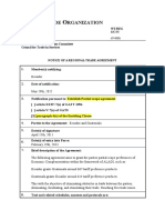 Notification Trade Agreements 