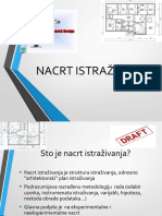 Nacrt Istraživanja