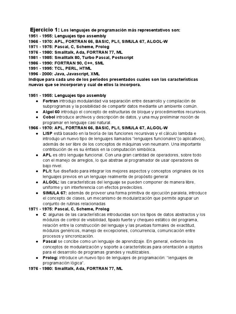Practica 1 | PDF | Lenguaje de programación | Java (lenguaje de ...