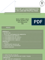 Contaminación ambiental en Lima