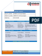 Forensic chemistry 