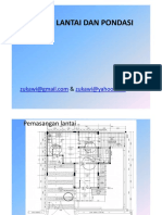 Pondasi Dangkal Untuk Rumah Tinggal