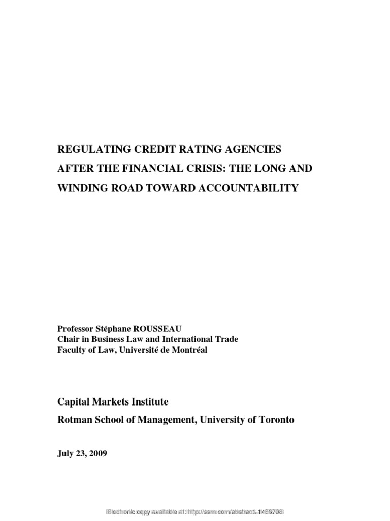 SSRN Id1456708 PDF Collateralized Debt Obligation Residential