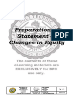 BSIS ePA 313 - Preparation of Statement of Changes in Equity