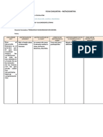 Ficha evaluativa metacognitiva del desarrollo humano