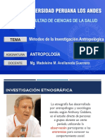 3 Metodos de La Investigación Antropológica