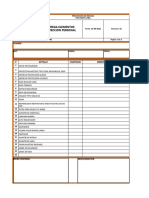 Formatos Entrega de Cargo PyM .Ltda