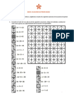 Ecuaciones de Primer Grado