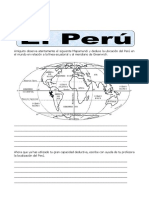 El Perú Ubicación para Quinto de Primaria