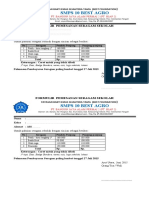 Data Pemesanan Seragam Sekolah