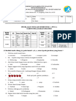 Soal PTS KLS 1 Tema 1 ST1 Dan 2