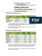 Informe de Mercado Febrero 06 de 2022