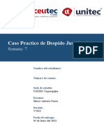 Caso Prcatico de Despido Justificado - S7