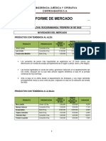 Informe de Mercado Febrero 20 de 2022