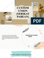 Custom Union (Serikat Pabean)