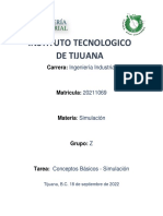 Nvestigacion de Conceptos Basicos de Simulacion