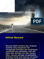 Management Bencana Oktober 2022