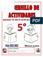 5° S13 Cuadernillo de actividades (anexos) Profa. Kempis