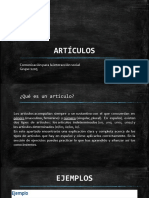 ARTÍCULOS