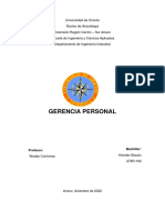 Gerencia personal y evolución histórica