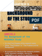 The Background of The Study