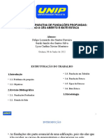 TCC - Análise Comparativa de Fundações Profundas