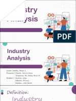 Industry Analysis Report