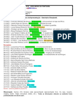 Cronograma de Apresentação - Seminário 61