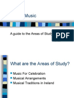 GCSE Music: A Guide To The Areas of Study