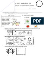 Examenes Finales Goretti 4 Años