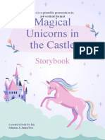 Magical Unicorns in The Castle Storybook by Slidesgo