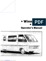 Winnebago Itasca Operator's Manual - 1984