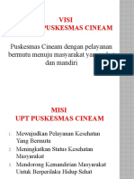 Visi Upt Puskesmas Cineam