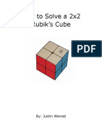 how to solve a 2x2 rubik