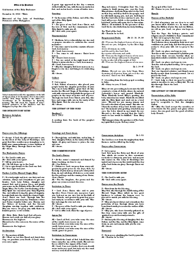 Catholic Monthly Missalette