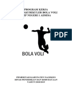 PROGRAM KERJA BOLA VOLI MAMM