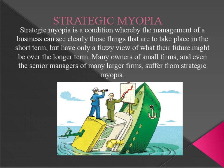 Strategic Myopia | PDF | Finance & Money Management | Self-Improvement