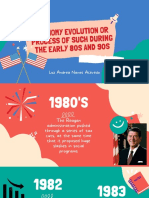 Economy Evolution or Process of Such During The Early 80S and 90S