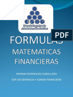 FORMULAS Matematicas Ult