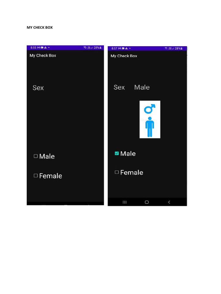 My check box pdf android operating system software development