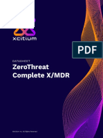 Xcitium - MDR 101 Datasheet - 2 August 2022