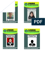 KARtu PANITIA UMBK