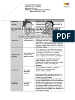 Estructura Del Proyecto de Vinculacion Ppe-2021-2022