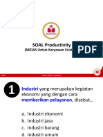 Soal MIDAS Existing 2017 - Productivity (B)