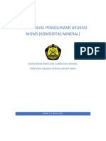 User Manual MOMS Perusahaan Mineral Versi 2022